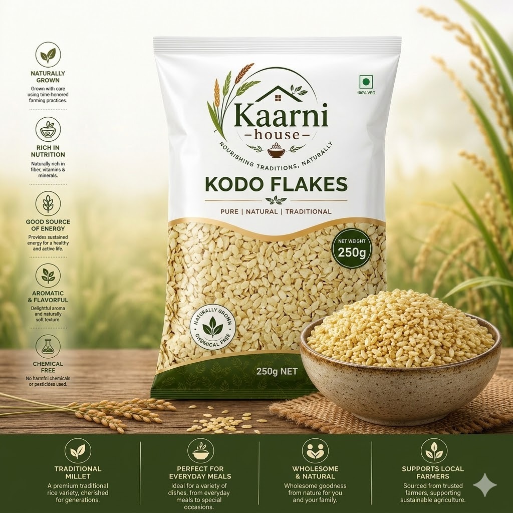 ಹಾರಕ ಫ್ಲೇಕ್ಸ್ (Kodo Flakes)