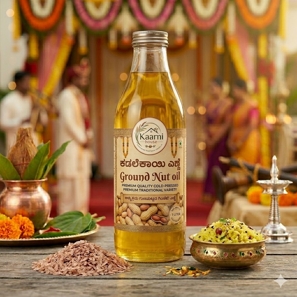 ಕಡಲೆಎಣ್ಣೆ (Ground Nut Oil)