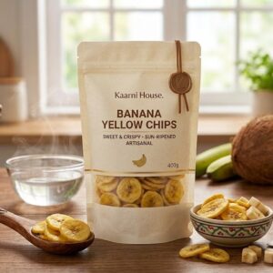 Banana Chips- Yellow ಬಾಳೆಕಾಯಿ ಚಿಪ್ಸ್