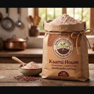 Ragi Sprouted ಮೊಳಕೆಯೊಡೆದ ರಾಗಿ ಹಿಟ್ಟು